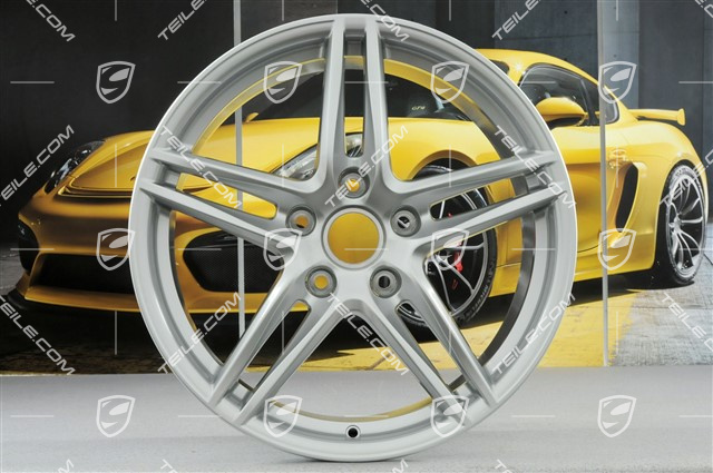 19" felga Carrera VI, 8,5J x 19 ET50, srebrny brylantowy / Brilliantsilber