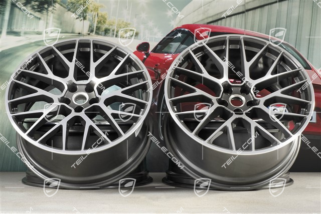 21" komplet felg RS Spyder, 9,5J x 21 ET27 + 10J x 21 ET19