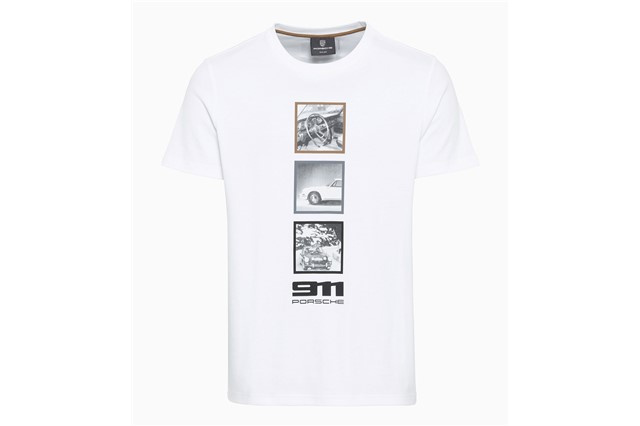 60Y 911 T-shirt z kolekcji 60 lat Porsche 911, unisex, 3XL