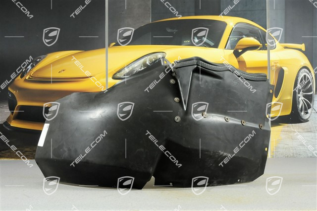 Front wheel-well liner, front part, C2/C4, R Front wheel-well liner, front part, C2/C4, R
