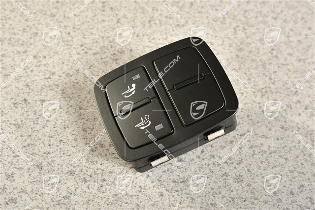 Tow hitch switch, Black matte