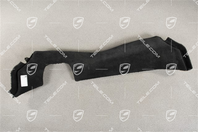 Klebeteppich / Hutablage / Bodenbelag, Schwarz