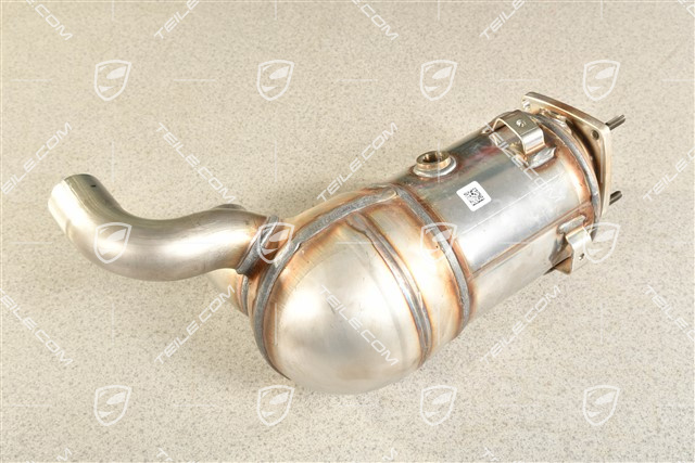 Catalytic converter, sports exhaust system, cyl. 4-6, R