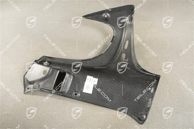 Abdeckung, Radhausschale, Carbon-glänzend/Schwarz, L
