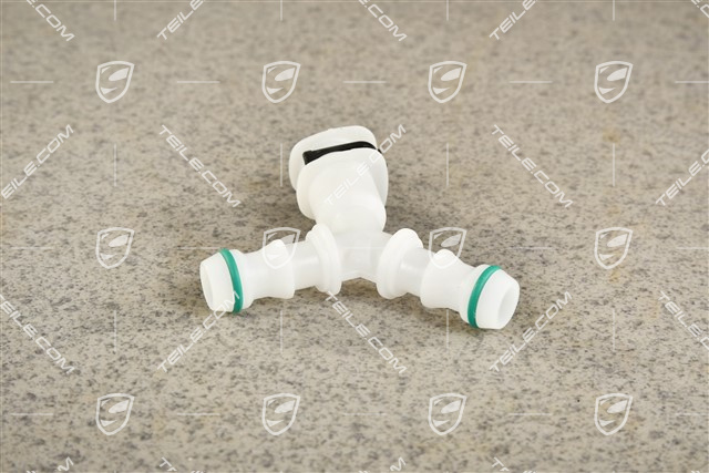 Headlamp cleaning system hose adapter / quick coupling