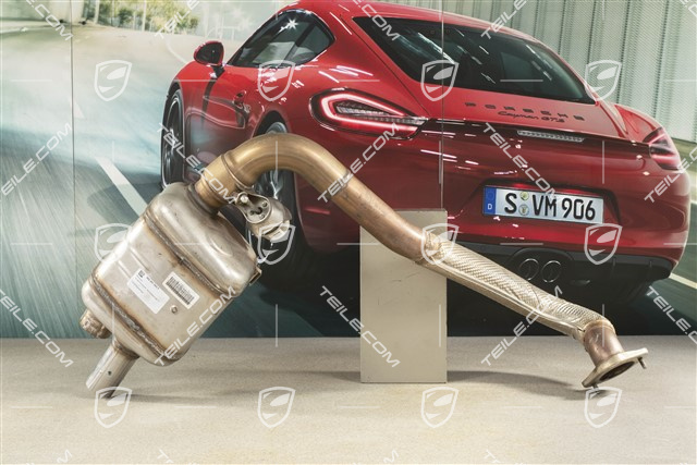 Sport exhaust muffler, R