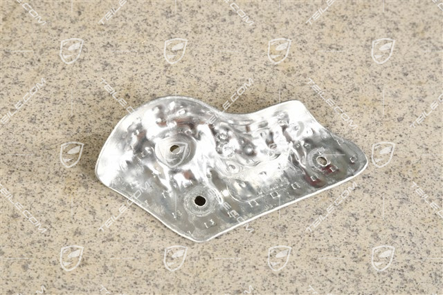 Rear bumper spoiler / lower lining holder, R