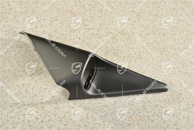 Osłona / blenda drzwi / lusterka, lusterko sterowane elektrycznie, Czarna, RHD, R