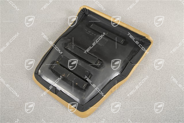 Back seat lower / cushion, cabrio, leather, Savanna beige, L