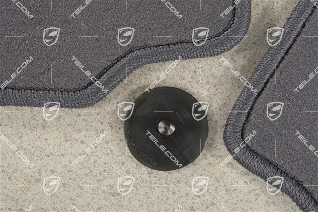 Fußmatten-Set, 2-teilig (996 und 986), "metropol" blau