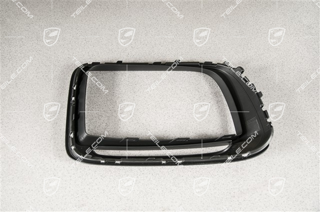 Reataining frame, Matt Black, L
