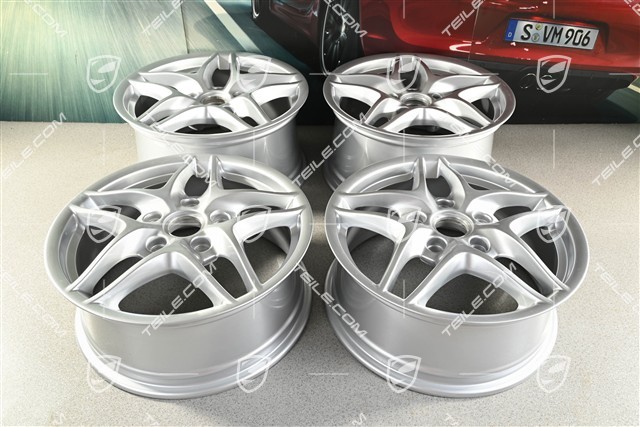 17" Boxster III Felgensatz, vorne 7J x 17 ET55 + hinten 8,5J x 17 ET40