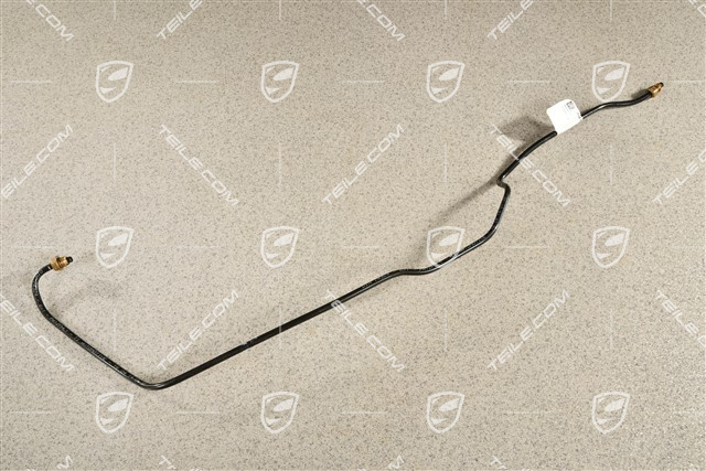 Pressure line to pressure accumulator, Air suspension, Black