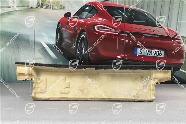 Verkleidung, hinten, Schwarz, Coupe, Bose