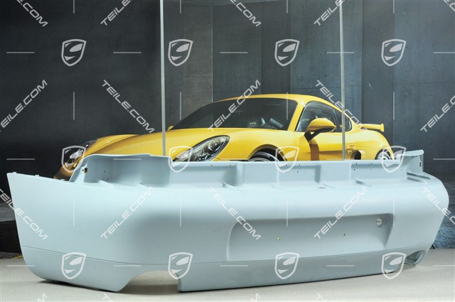 Rear bumper panel