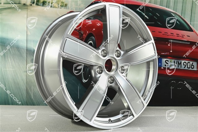 20" Felga Carrera Sport, 8,5J x 20 ET57, Platinsilber Metallic