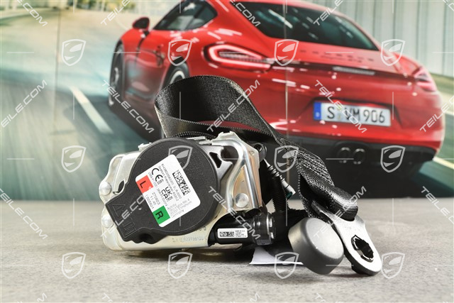 Sicherheitsgurt, Schwarz, L=R