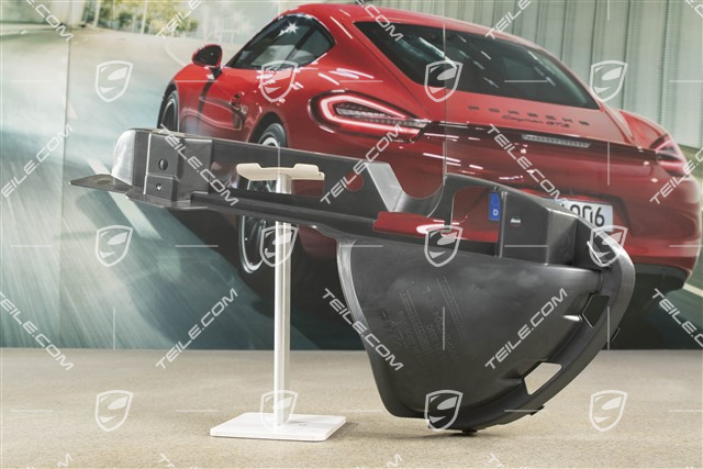 Air duct / guide / 3,0L 4,2L, Diesel, Satin black, L