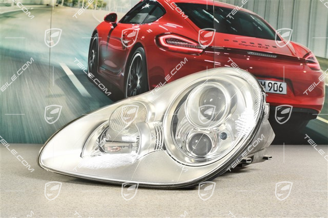 Xenon headlight, set incl. control unit and xenon bulb, L