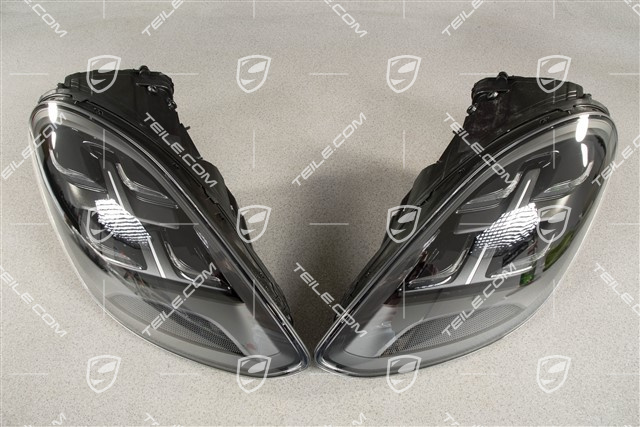 LED-Matrix Scheinwerfer Satz, PDLS, schwarz, L+R