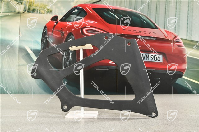 Flügelstütze für Heckspoiler, Schwarz, L