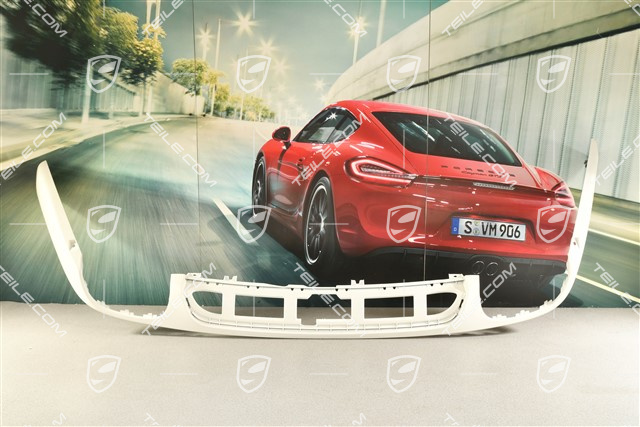 Rear bumper, lower lining