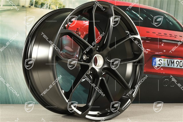 22" Felga GT COUPE, przednia 10,5J x 22 ET49, czarny satynowy półmat