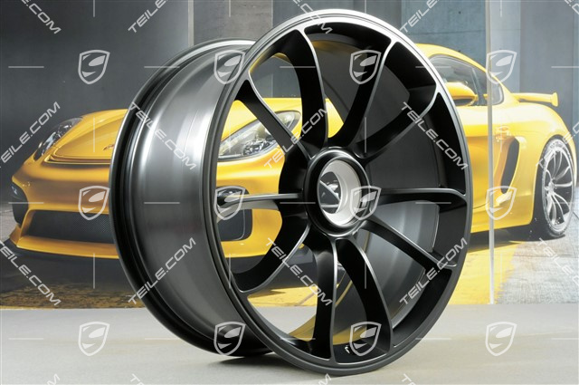 20" felga GT3RS, 9,5J x 20 ET50, czarny mat