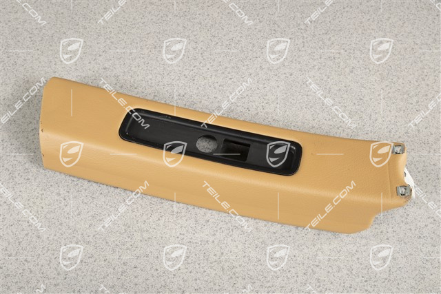 Tapicerka słupka B, Skóropodobna, Sand beige, Coupe, R