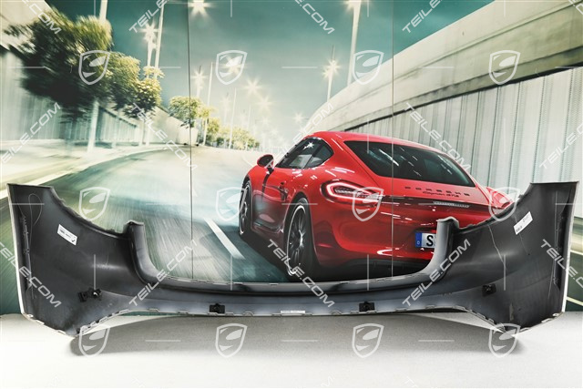 Rear bumper / lining, with ParkAssist