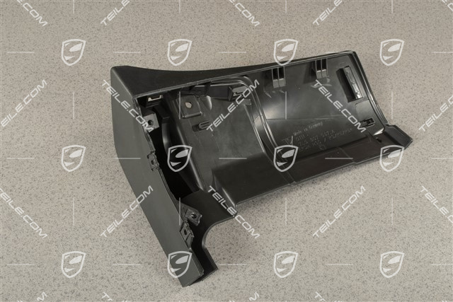 Spoiler / Verkleidung / Blende, Hinten, Schwarz, L