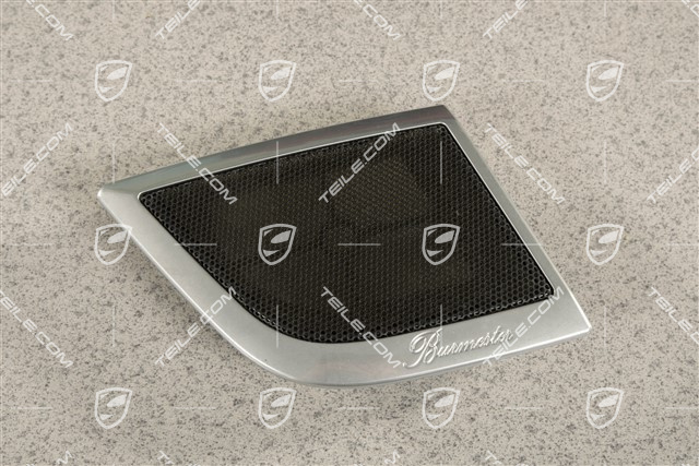 Dashboard cover trim for speaker, Black, Burmester, R