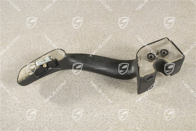 Haltegriff, Kunstleder, schwarz, L