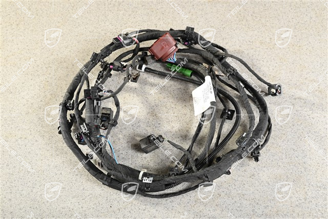 Wiring harness / Cable loom for rear bumper, parking assistant / Real Top View