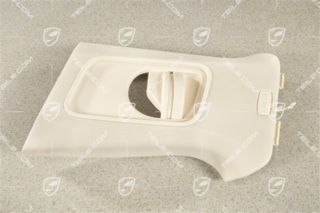Tapicerka słupka-B, górna, Cream, L