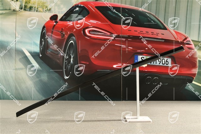 Sport Turismo, Zierleiste, seitlich, oben, hinten, Schwarz Hochglanz, R
