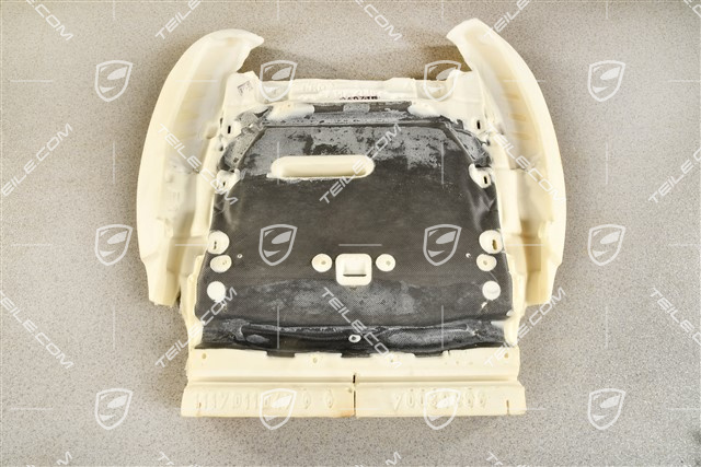 Front seat cushion foam part, seat ventilation and seat heating, L
