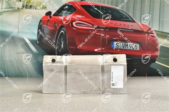 Heat protection, Upper, Centre, C2 / C4 / GTS