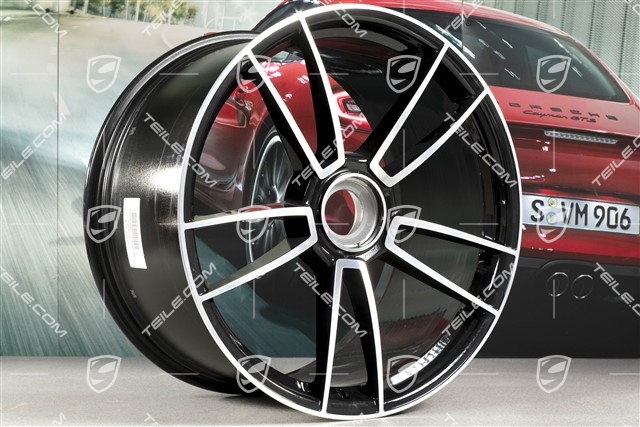 20+21" Felgensatz Turbo Sport 4, Felgen: vorne 9J x 20 ET41 + hinten 11,5J x 21 ET67