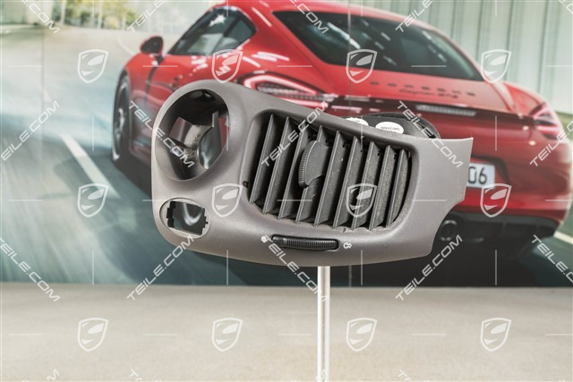 Seitendüse / Defrosterblende, Spacegrau, R