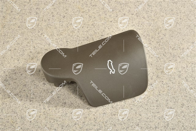 Pull handle / Lever bonnet opening, Agate Grey