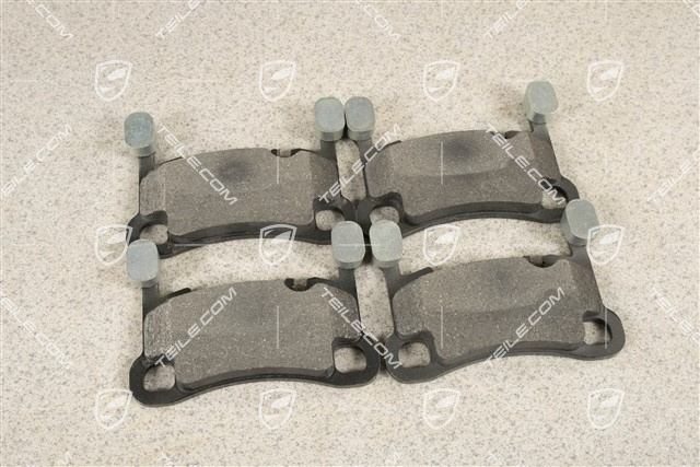 Bremsbeläge, Reparatursatz, HA, 18" Schwarz/Grün