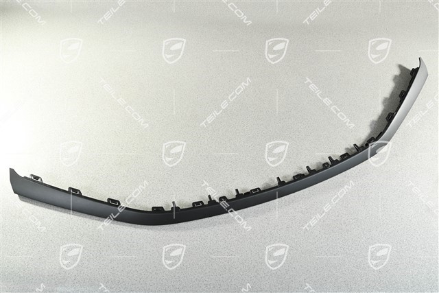 Front bumper spoiler / lower part trim, Black