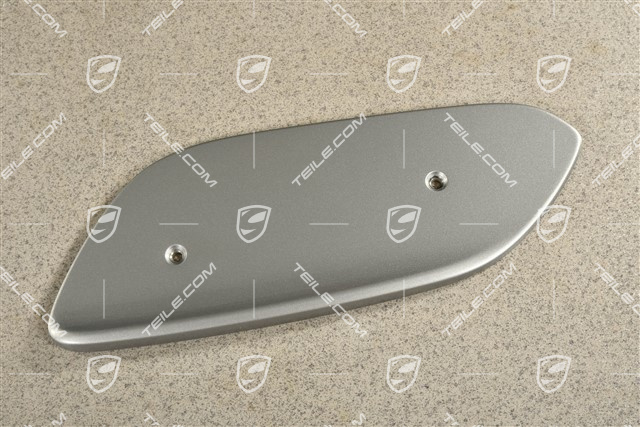 GT3 RS 4,0L Spoiler, lateral part of wing, GT silver metallic, L