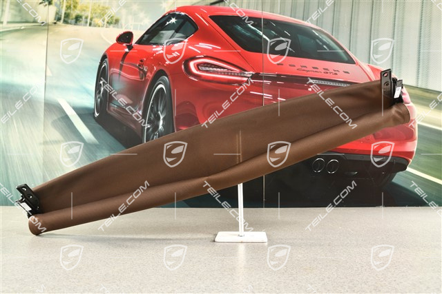 Roleta / zasłona panoramicznego / szklanego dachu, Brązowa