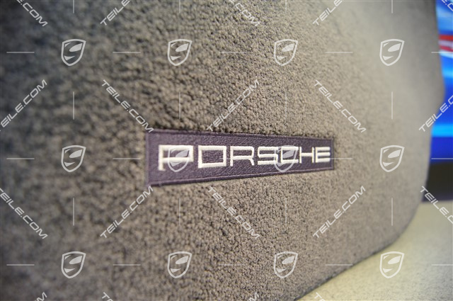 Fussmatten Satz, Cayman / 997 cabrio mit BOSE Soundsystem, Seeblau