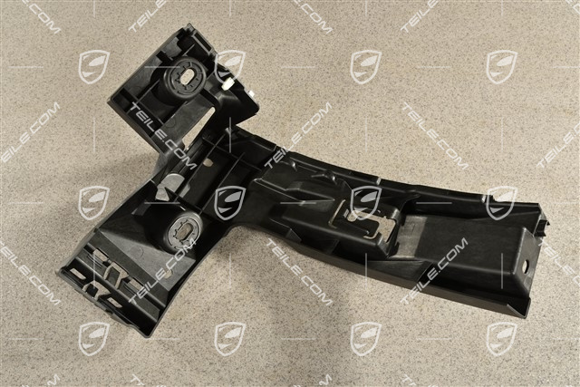 Rear bumper retaining strip, L