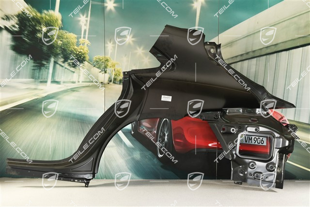 Sport Turismo, Reparaturblech Seitenteil / Heckseitenteil mit Schweller, Aussenhaut, R