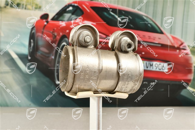 Main exhaust muffler clamping sleeve / clamp / fitting