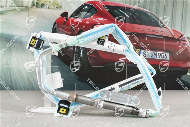 Curtain airbag unit, top (roof lining), L